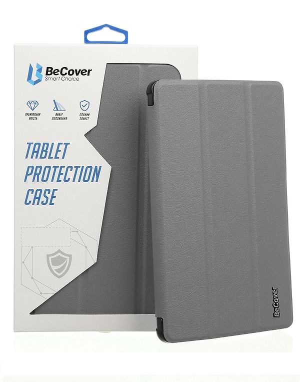 Фото - Чохол для планшету BeCover Soft TPU з кріпленням Apple Pencil for Apple iPad mini 6 2021 Gray (706755)