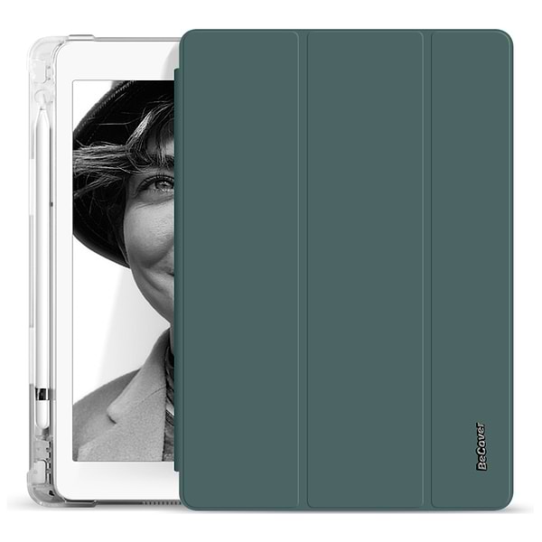 Фото - Чехол для планшета BeCover Soft TPU с креплением Apple Pencil for Apple iPad mini 6 2021 Dark Green (706754)