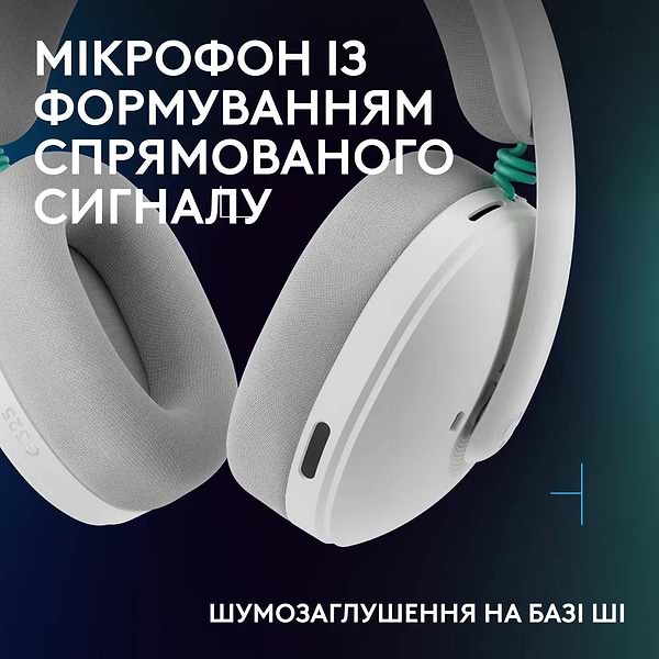 Фото - Гарнитура беспроводная игровая Logitech G325 LightSpeed White (981-001531)