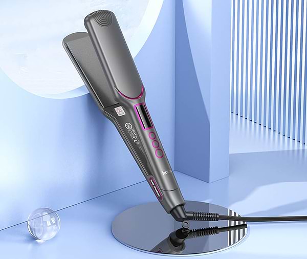 Фото - Выпрямитель волос HOCO HP42 (EU) Gray (6942007631648)