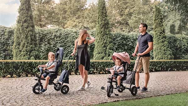 Фото - Трёхколёсный велосипед Lionelo Tris Candy Rose