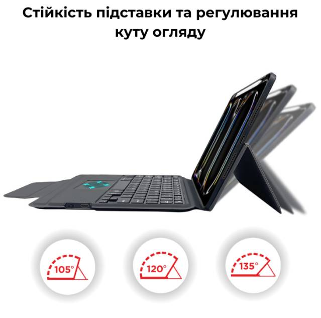 Фото - Чехол-клавиатура для планшета AIRON Premium for iPad Pro 13 2024 (4822352781231)