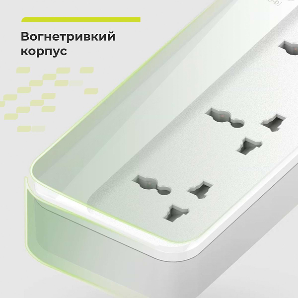 Фото - Мережевий фільтр ProLogix Premium 5 р 2m (PR-SC5614W)