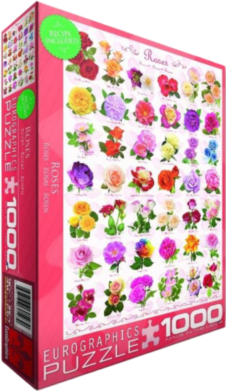 Фото - Пазлы (8+) EuroGraphics Розы 1000 эл. (6000-0593)