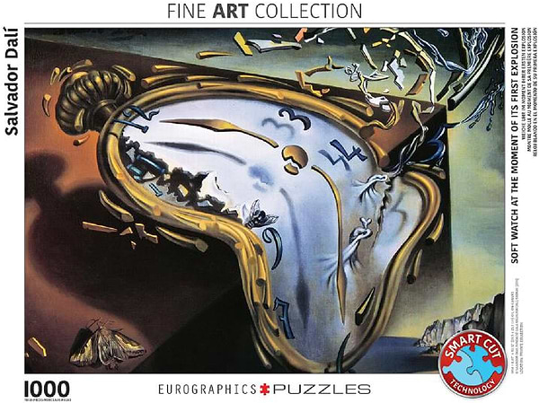 Фото - Пазли (8 +) EuroGraphics М'який годинник на момент першого вибуху. Сальвадор Далі 1000 ел. (6000-0842)