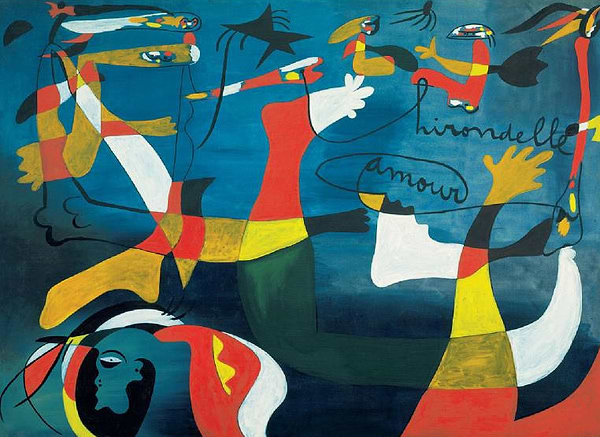 Фото - Пазли (8 +) EuroGraphics Ластівка любові. Жоан Міро 1000 ел. (6000-0859)