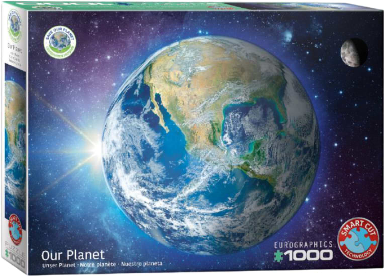 Пазли (8 +) EuroGraphics Земля. Серія Врятуємо нашу планету 1000 ел. (6000-5541)