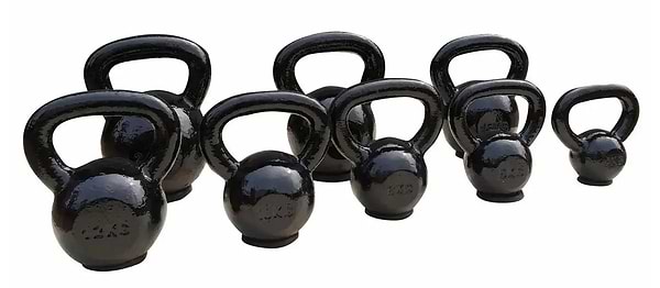 Фото - Гиря Toorx 10 кг Black (KGV-10)