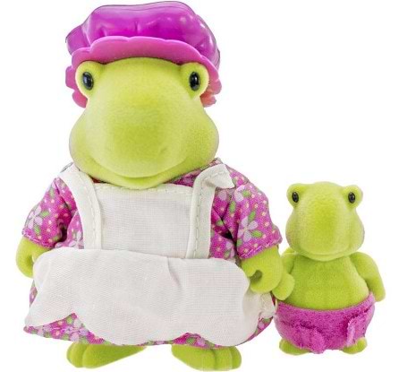 Фото - Колекційні фігурки набір Li'l Woodzeez Сім'я Черепашок (6005M)