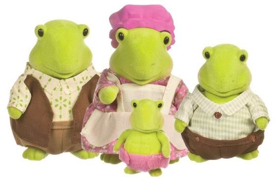 Фото - Колекційні фігурки набір Li'l Woodzeez Сім'я Черепашок (6005M)