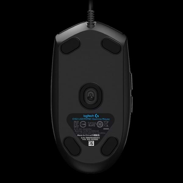 Фото - Миша дротова ігрова Logitech G102 Lightsync Black (910-005823)