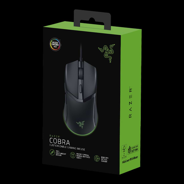 Фото - Миша дротова ігрова Razer Cobra (RZ01-04650100-R3M1)