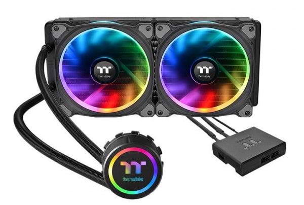 Фото - Водяна система охолодження Thermaltake Floe Riing RGB 280 TT Premium Edition (CL-W167-PL14SW-A)