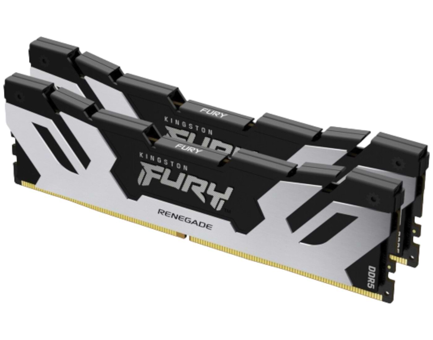 Память DDR Kingston Fury Renegade Silver DDR5 32GB/6400 (KF564C32RSK2-32)