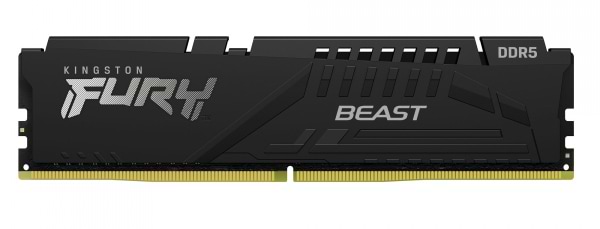 Фото - Память DDR Kingston DDR5 32GB 5200 MHz Fury Beast Black (KF552C36BBEK2-32)