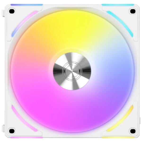 Фото - Корпусний вентилятор Lian Li Uni Fan AL V2 120-3 White (G99.12ALV23W.00)