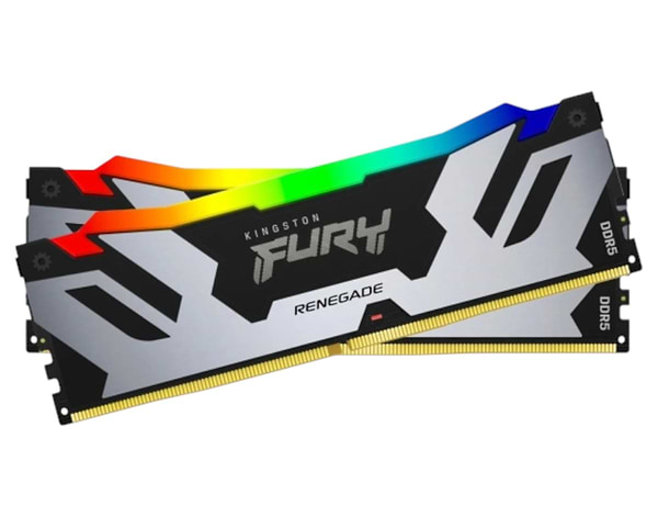 Фото - Память DDR Kingston Fury Renegade RGB 2x16GB/7200 DDR5 XMP (KF572C38RSAK2-32)