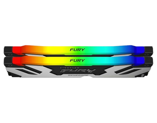 Фото - Память DDR Kingston Fury Renegade RGB 2x16GB/7200 DDR5 XMP (KF572C38RSAK2-32)