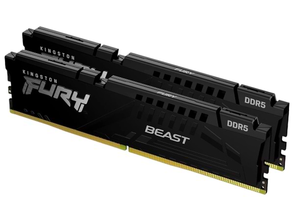 Фото - Память DDR Kingston Fury Beast Black 64GB (2x32) DDR5 6000 MHz (KF560C30BBK2-64) Фото - Память DDR Kingston Fury Beast Black 64GB (2x32) DDR5 6000 MHz (KF560C30BBK2-64)
