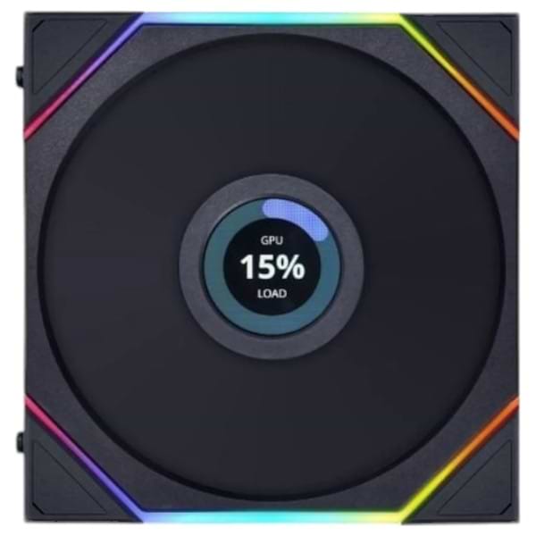 Корпусный вентилятор Lian Li TL LCD 120-1 Black (G99.12TLLCD1B.00) - Фото 1