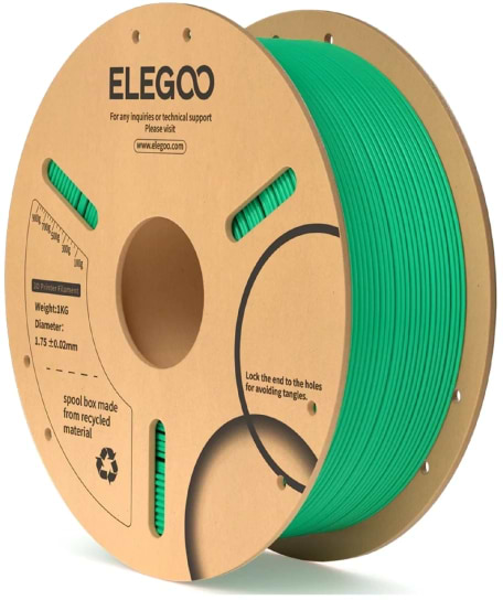 Нитка для PLA-картриджа Elegoo Filament 1.75 мм морской зеленый (50.203.0108)