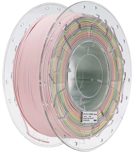 Нитка для PLA-картриджа Creality 1кг, 1.75мм, радужный (3301010458)