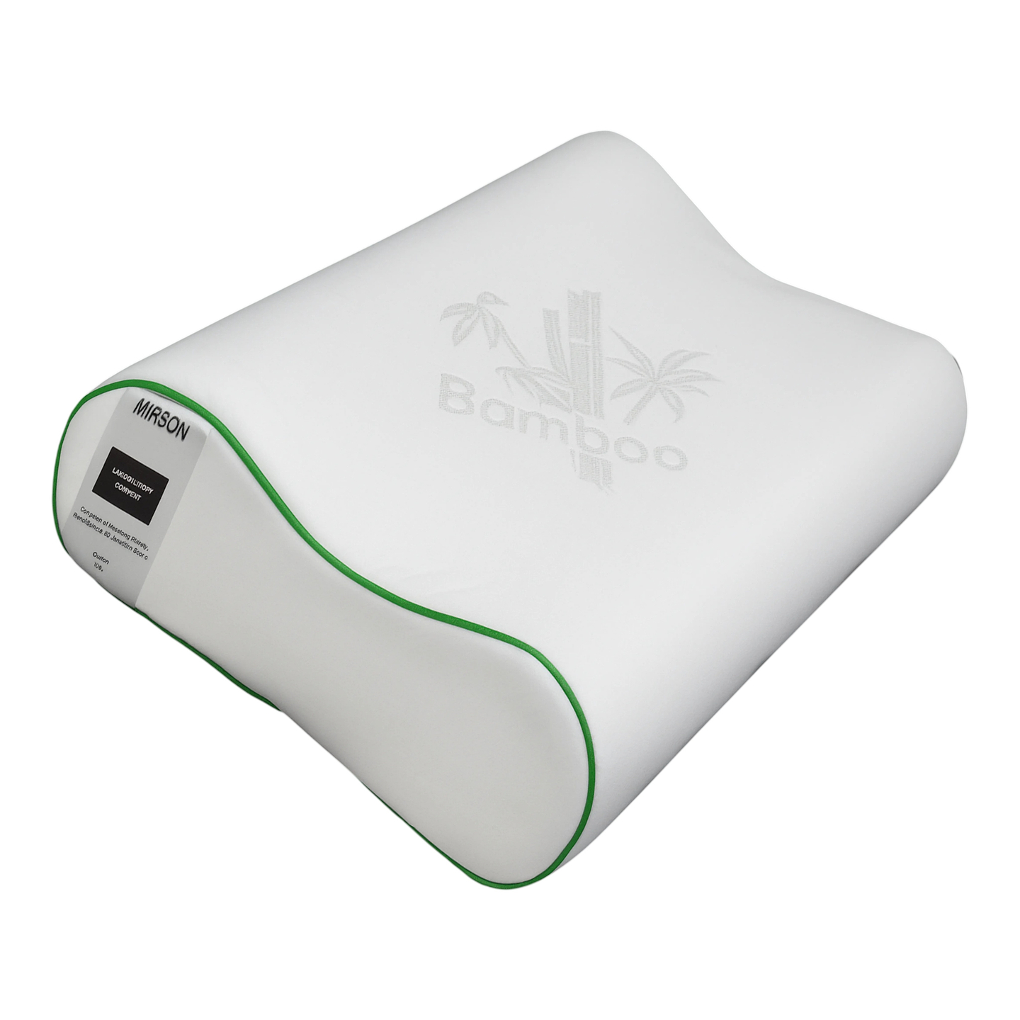 Подушка ортопедична MirSon №6016 Green nature Julia 58х40х10.5 (2200003261165)
