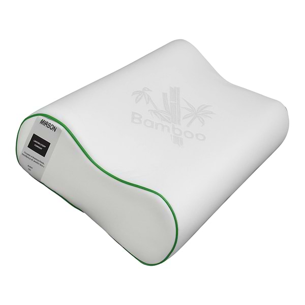 Фото - Подушка ортопедична MirSon №6016 Green nature Julia 58х40х10.5 (2200003261165)