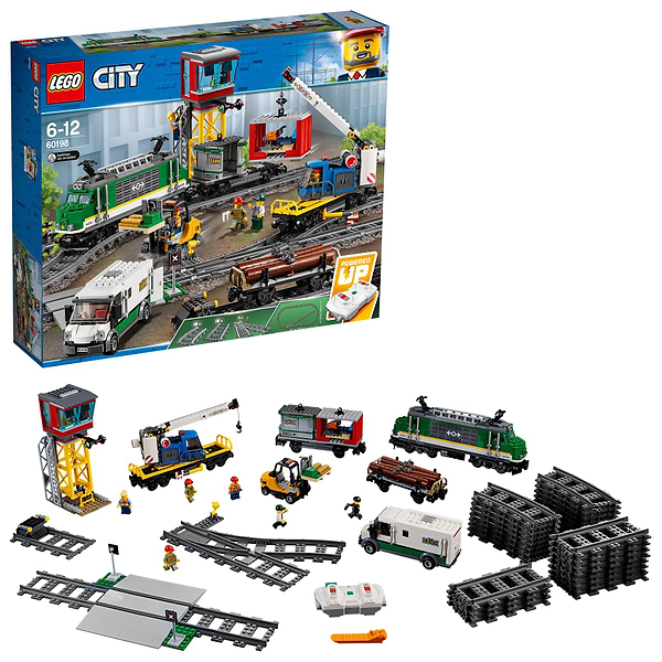 Фото - Конструктор LEGO City Вантажний потяг (60198)