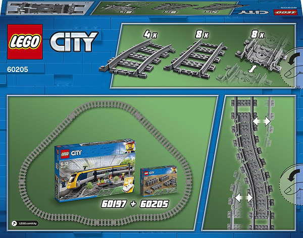 Фото - Конструктор LEGO City Траси (60205)