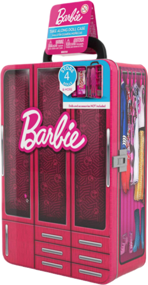 Фото - Мебель и домики для куклы Barbie Портативный кейс Модный Шкаф (BBDS6B)
