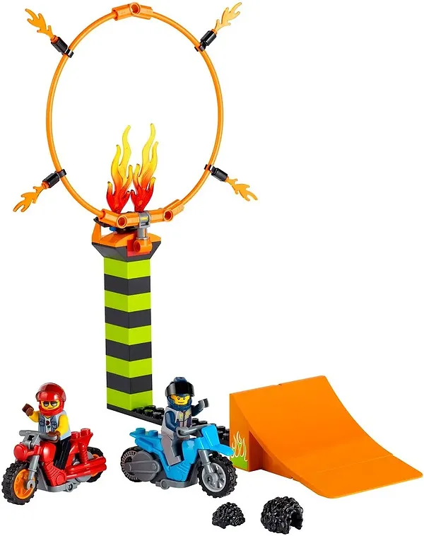 Фото - Конструктор LEGO City Stuntz Состязание трюков (60299)