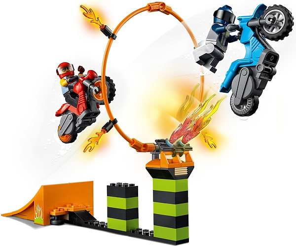 Фото - Конструктор LEGO City Stuntz Состязание трюков (60299)