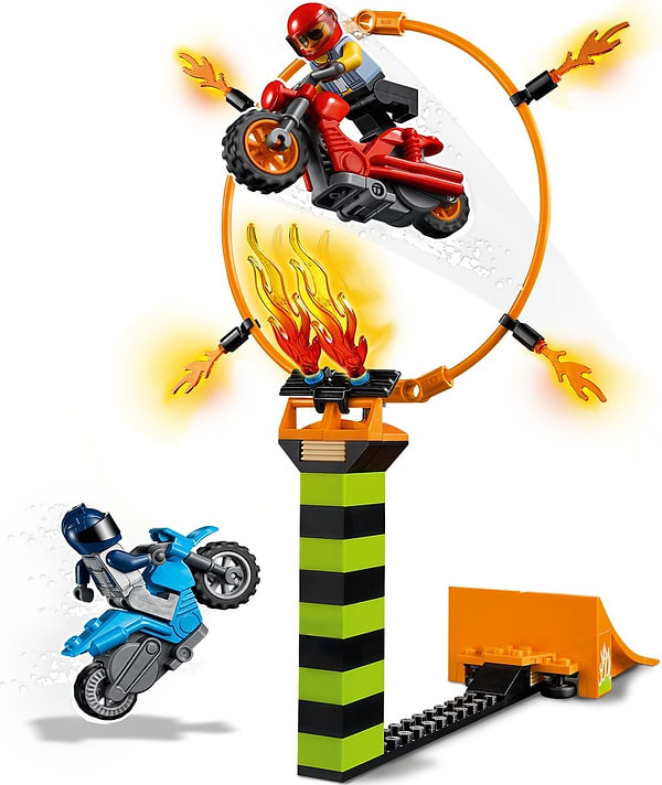 Фото - Конструктор LEGO City Stuntz Состязание трюков (60299)