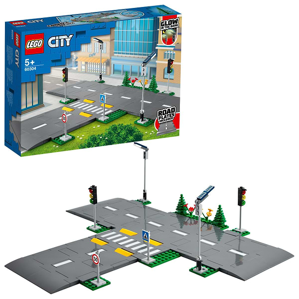 Фото - Конструктор LEGO City Дорожные плиты (60304)
