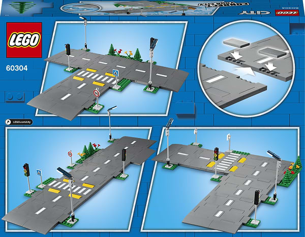 Фото - Конструктор LEGO City Дорожные плиты (60304)