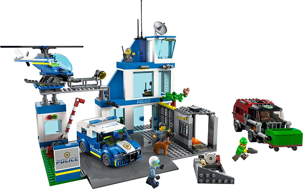 Фото - Конструктор LEGO City Полицейский участок (60316)