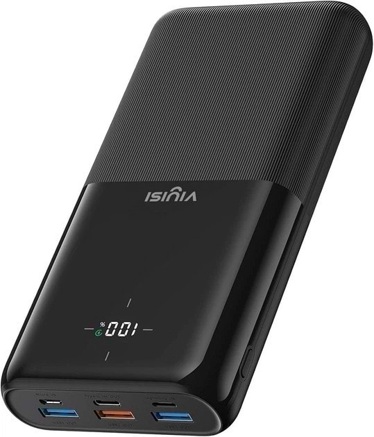Купити Батарея мобільна VIYISI G3015 30000mAh 22.5W (X001XFVS1J) Black - Фото 1 Батарея мобільна VIYISI G3015 30000mAh 22.5W (X001XFVS1J) Black - Фото 1