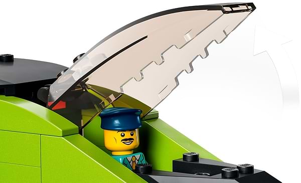 Фото - Конструктор LEGO City Trains Пасажирський потяг-експрес (60337)