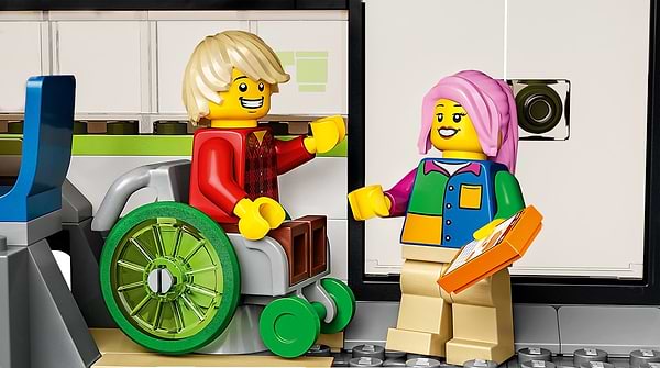 Фото - Конструктор LEGO City Trains Пасажирський потяг-експрес (60337)