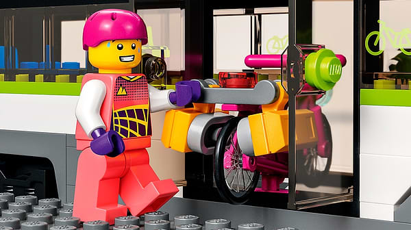 Фото - Конструктор LEGO City Trains Пасажирський потяг-експрес (60337)