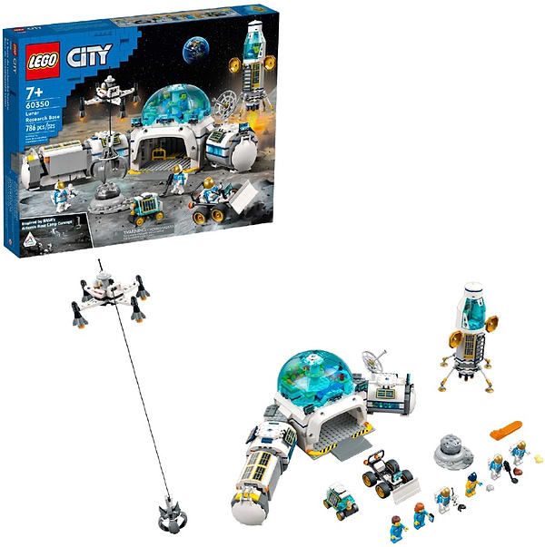 Фото - Конструктор LEGO City Місячна Дослідницька база (60350)