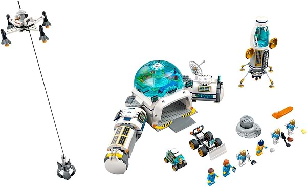 Фото - Конструктор LEGO City Місячна Дослідницька база (60350)