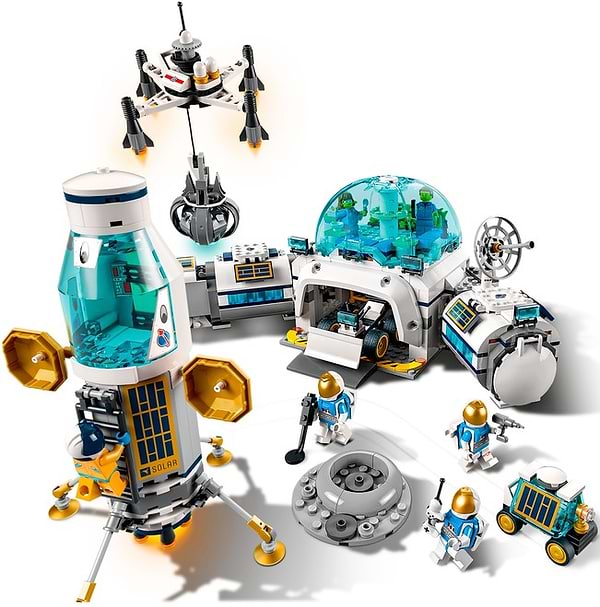 Фото - Конструктор LEGO City Місячна Дослідницька база (60350)