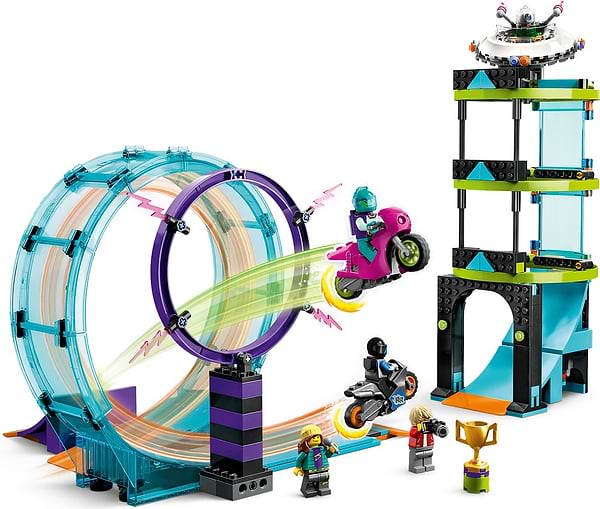 Фото - Конструктор LEGO City Stuntz Невероятная задача для каскадеров (60361)