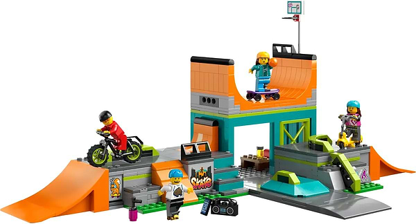 Фото - Конструктор LEGO City Вуличний скейтпарк (60364)