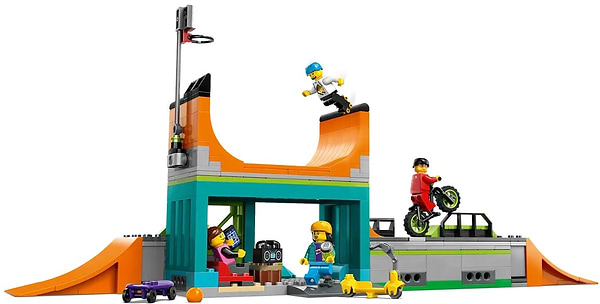 Фото - Конструктор LEGO City Вуличний скейтпарк (60364)