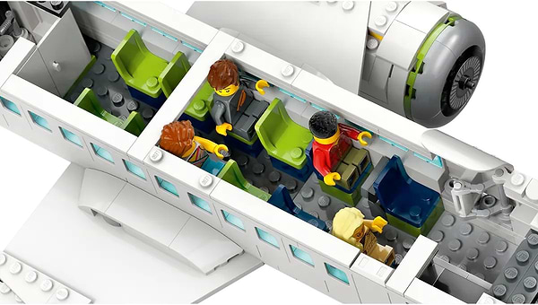 Фото - Конструктор LEGO City Пассажирский самолет (60367)