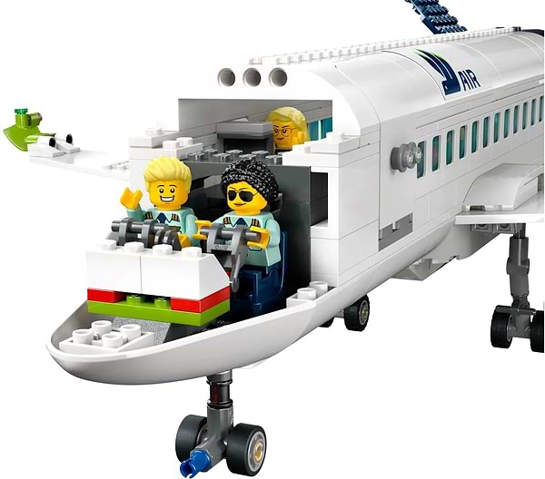 Фото - Конструктор LEGO City Пассажирский самолет (60367)