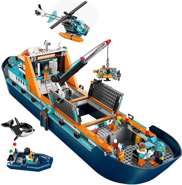 Фото - Конструктор LEGO City Арктичний дослідницький корабель (60368)